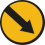 drive sign-arrow